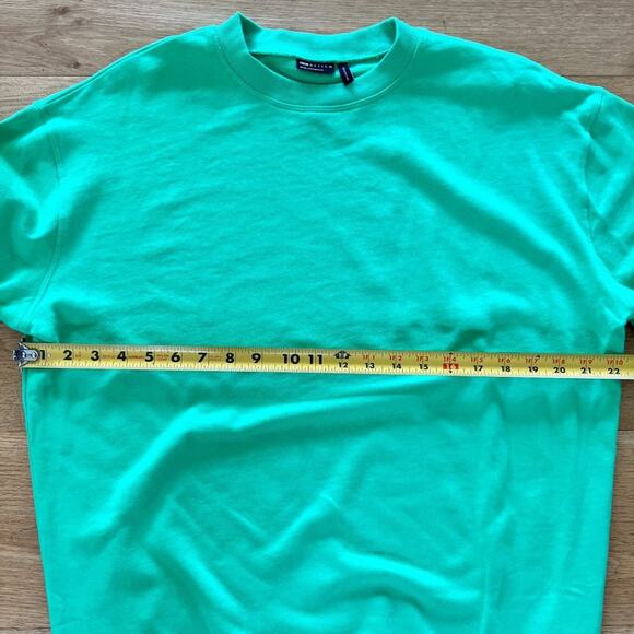 ASOS Design - Long Sweatshirt in Green - Picture 4 of 7